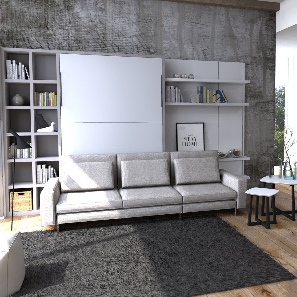 Letto a scomparsa con divano francese o matrimoniale Living