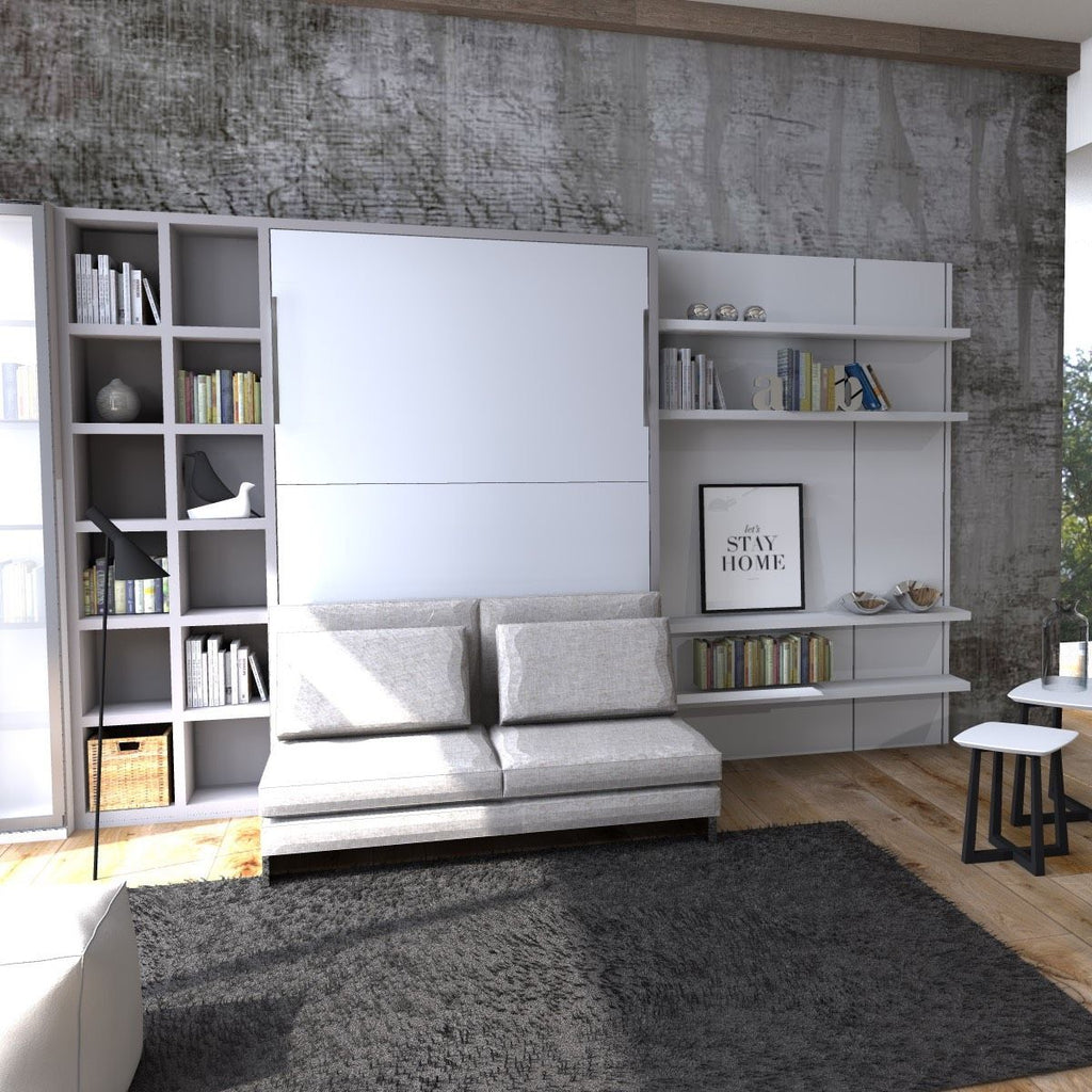 Letto a scomparsa con divano francese o matrimoniale Living