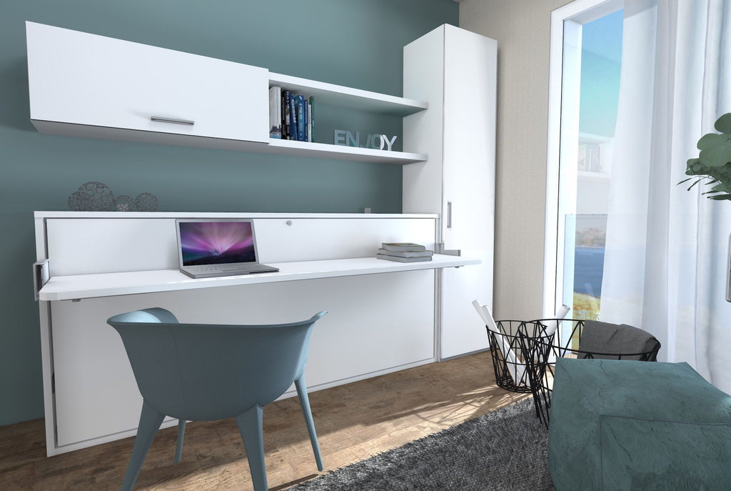 Letto singolo a scomparsa con scrivania Pronto