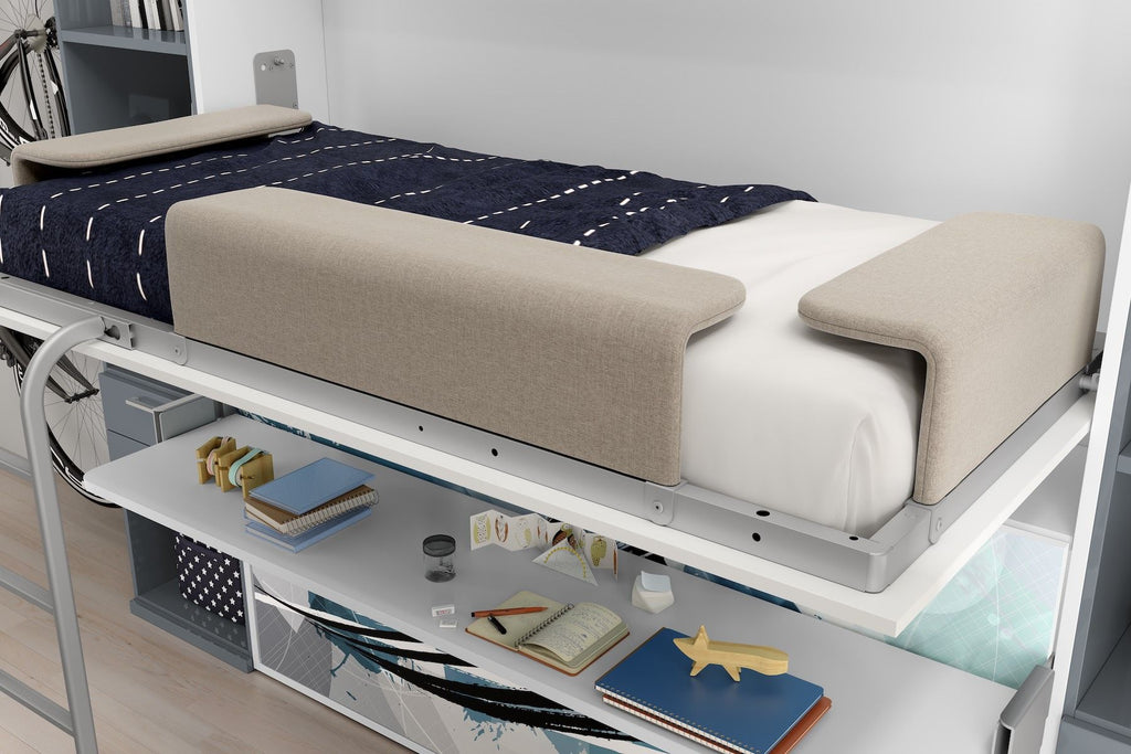 Letto a castello a scomparsa design moderno Express