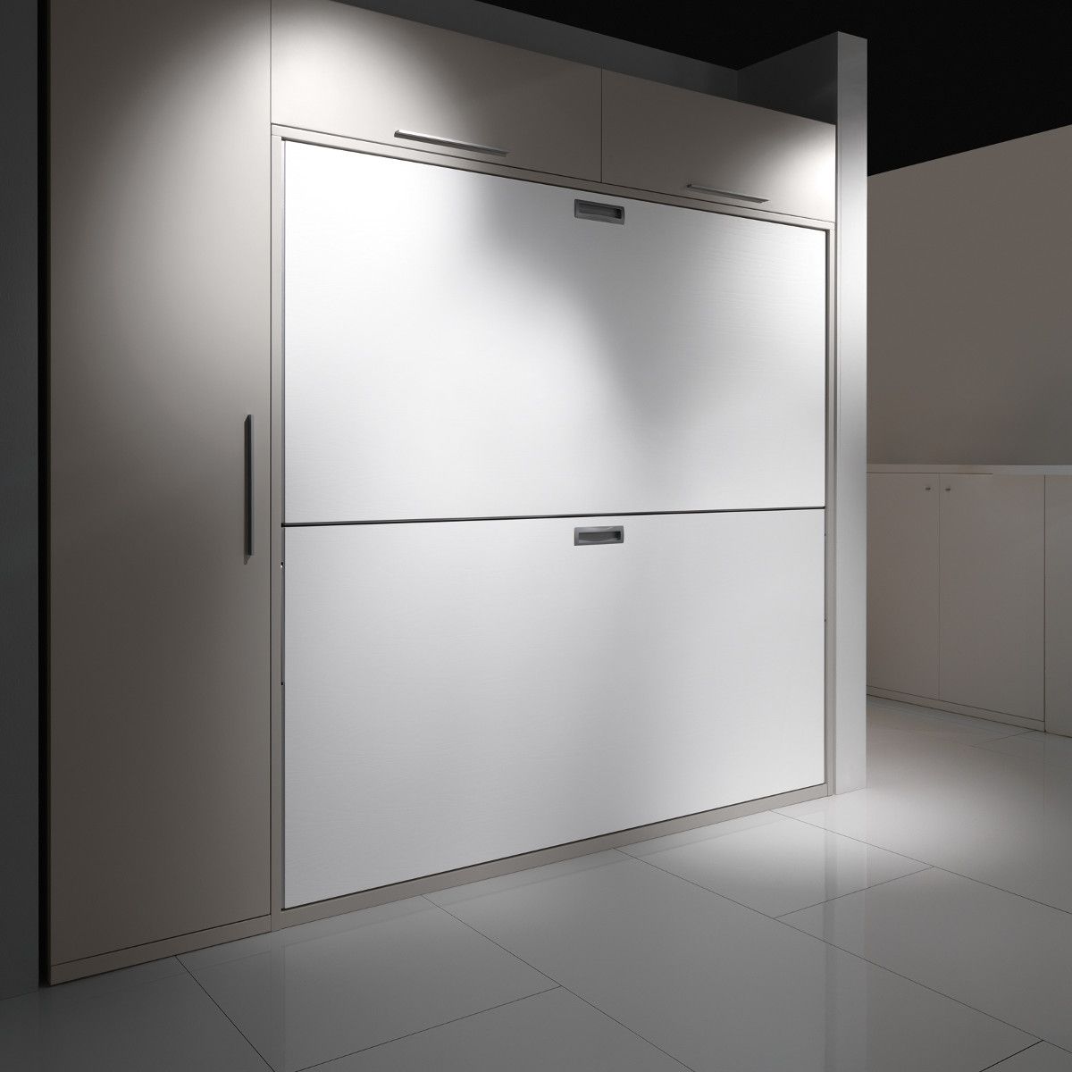 Letto a castello a scomparsa due letti indipendenti Duetto