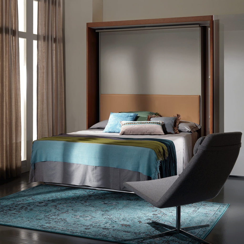 Letto matrimoniale a scomparsa girevole per soggiorno Doppio