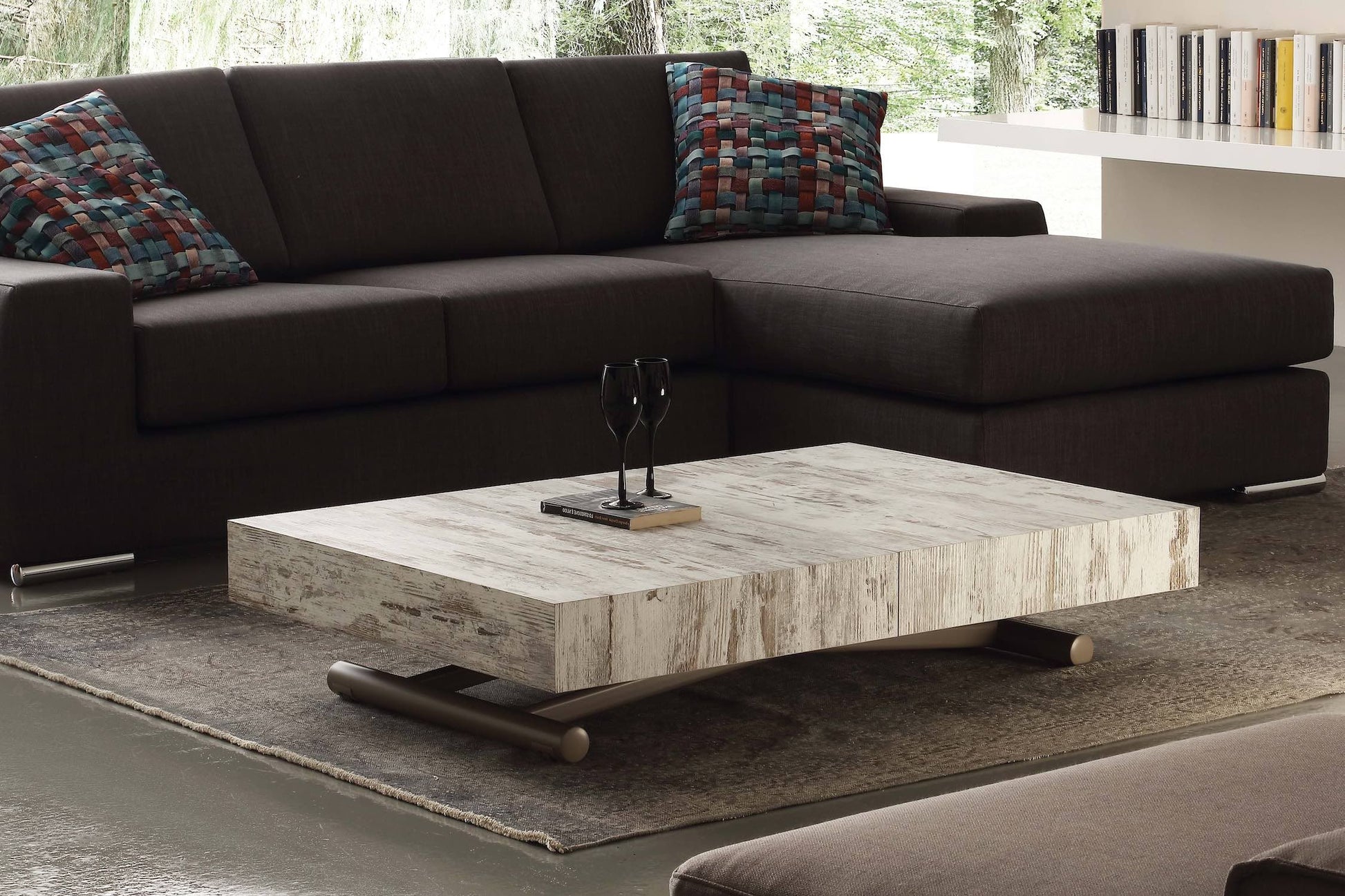 Tavolino trasformabile in tavolo da pranzo After