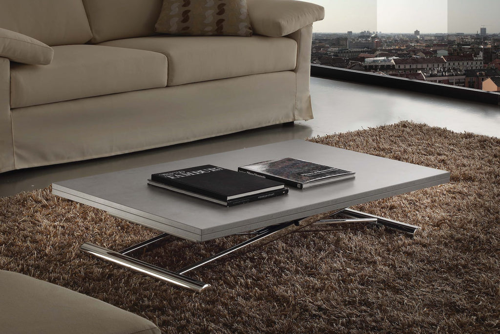 Tavolino da salotto Mind trasformabile in tavolo