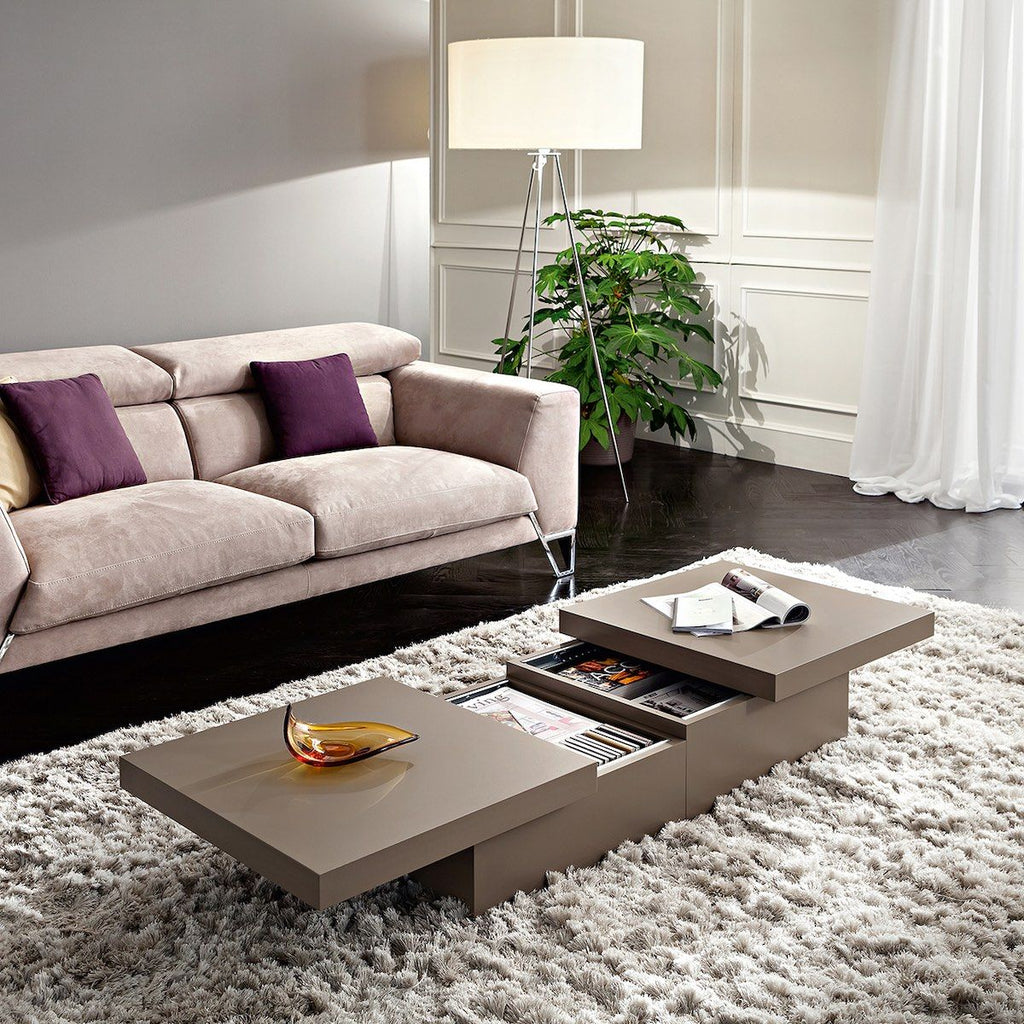 Tavolino contenitore per soggiorno Melkior