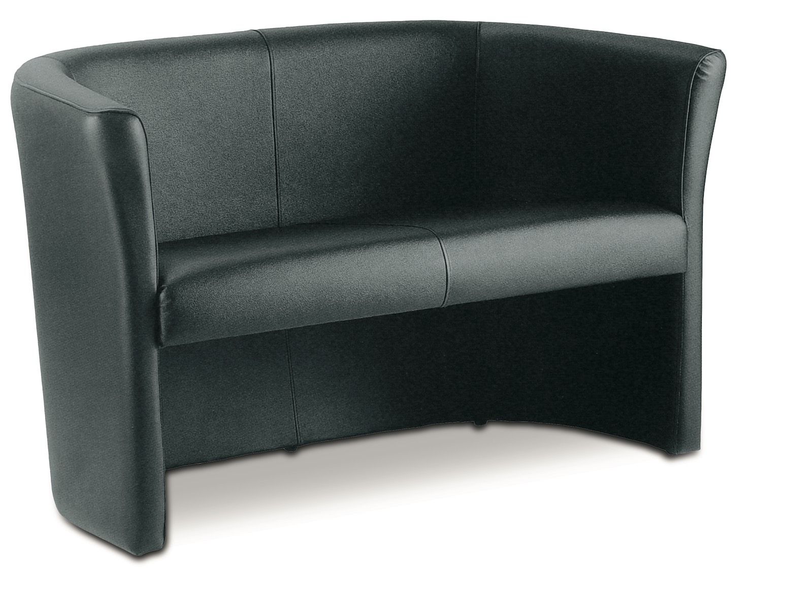 Divano sala attesa 2 posti in simil pelle Dil 2