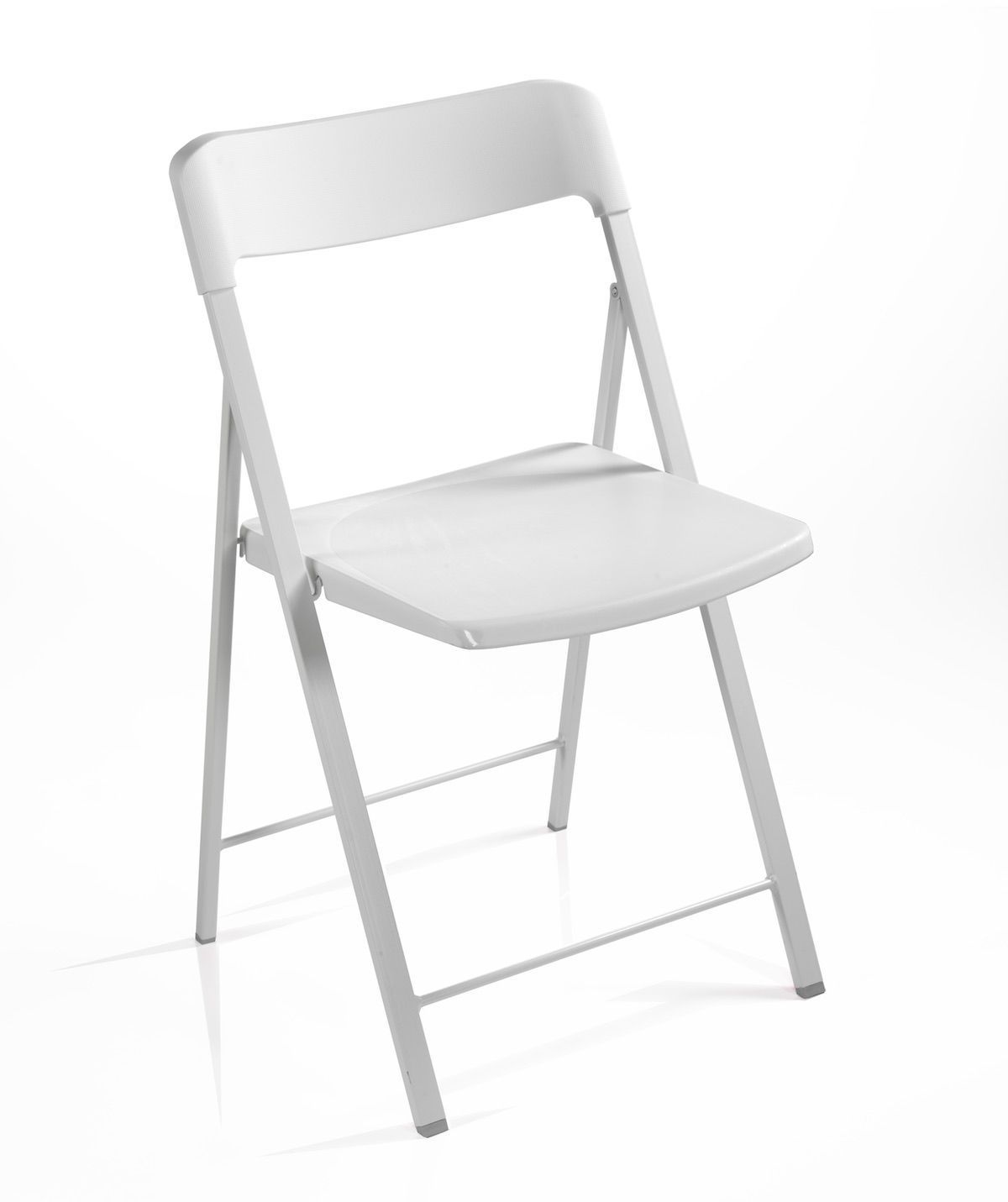 6 sedie pieghevoli con carrello salvaspazio Gary