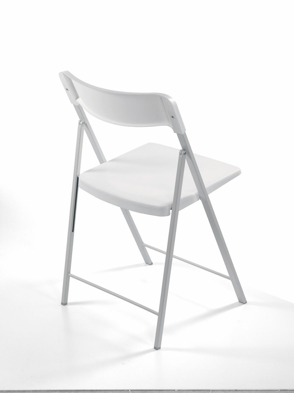 6 sedie pieghevoli con carrello salvaspazio Gary