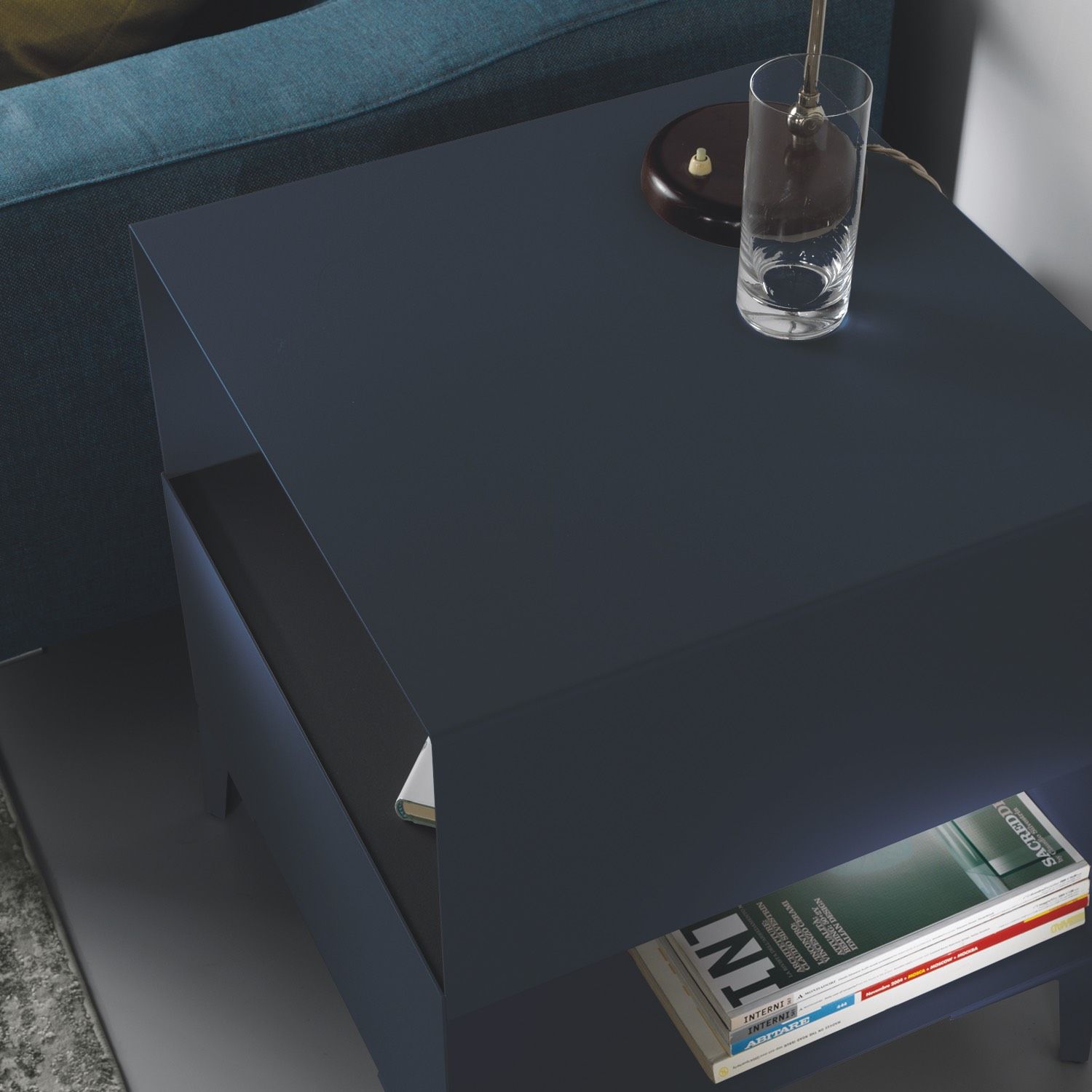 Tavolino comodino design moderno Larry