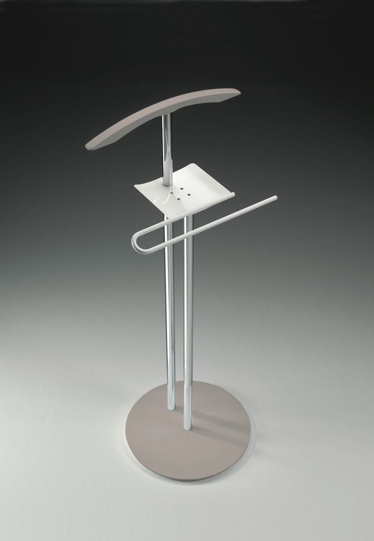 Servomuto / indossatore da camera in acciaio e legno Betany