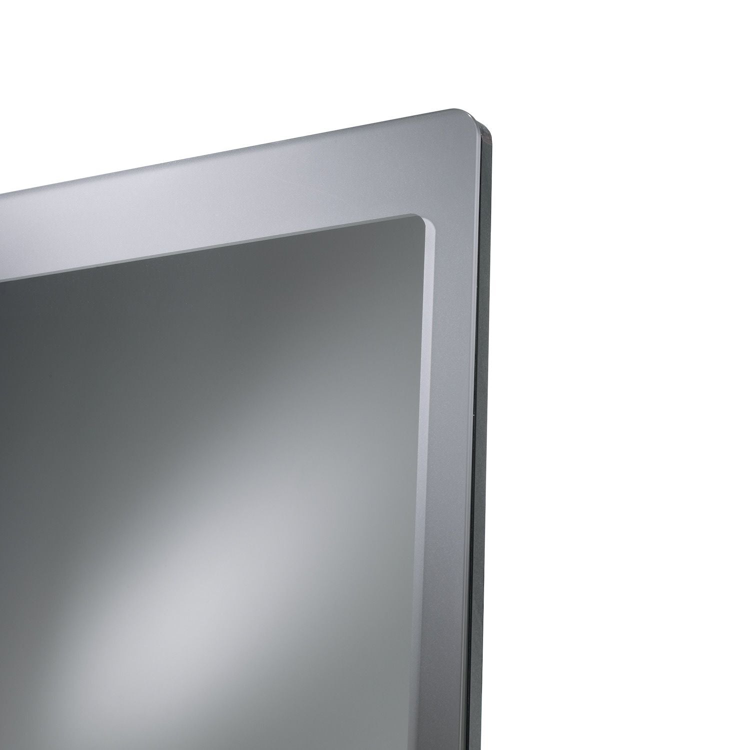 Specchio ad angolo con libreria e scarpiera Corinna