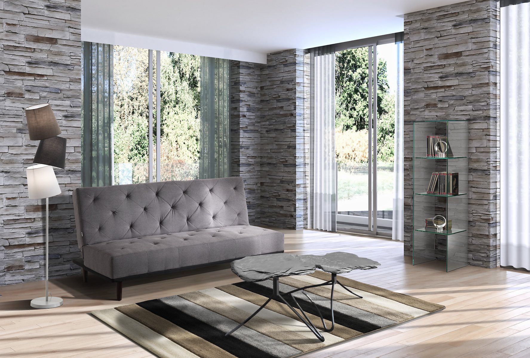 Tappeto moderno 140x190 cm Start Me Up