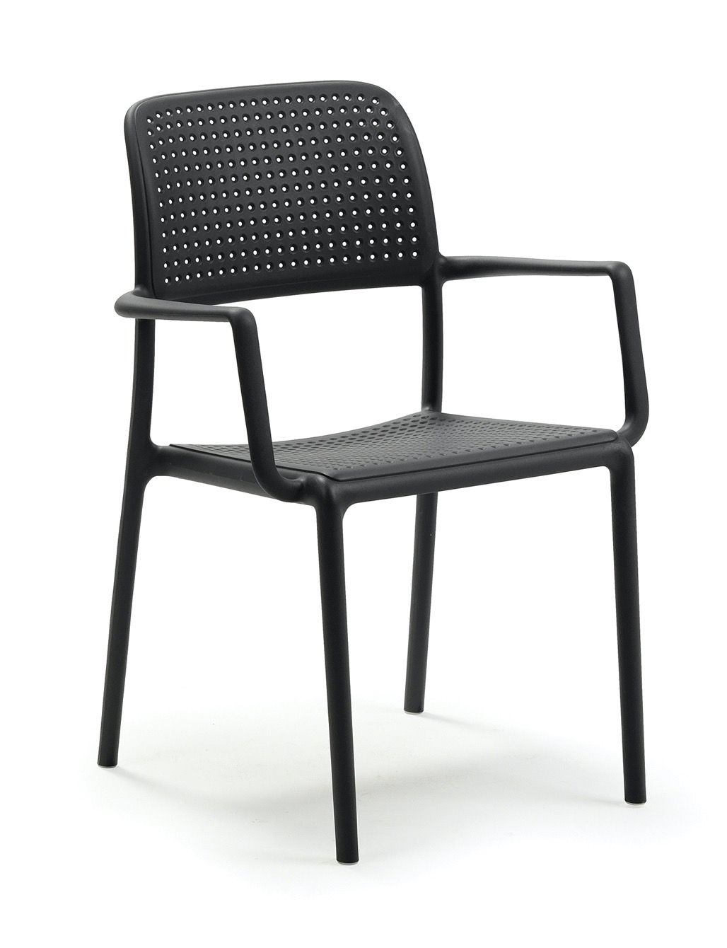 4 poltroncine da giardino impilabili Kendal