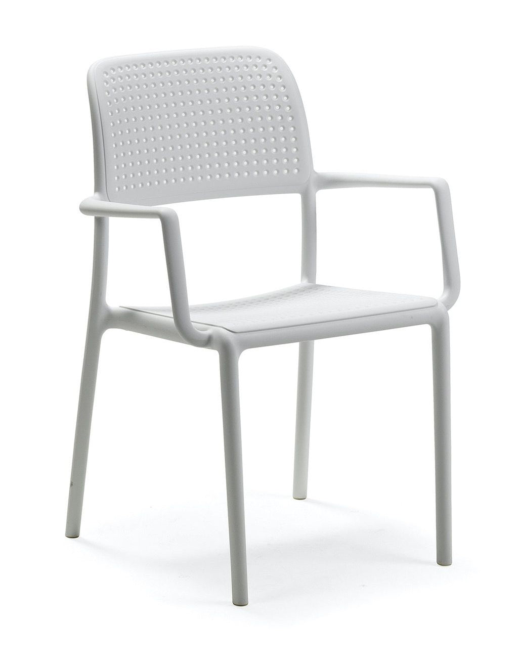 4 poltroncine da giardino impilabili Kendal