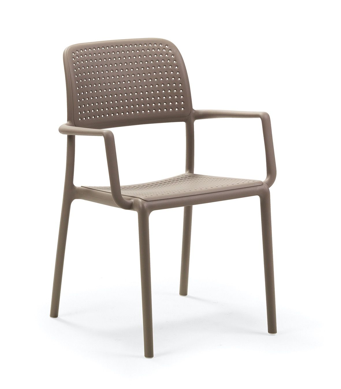 4 poltroncine da giardino impilabili Kendal