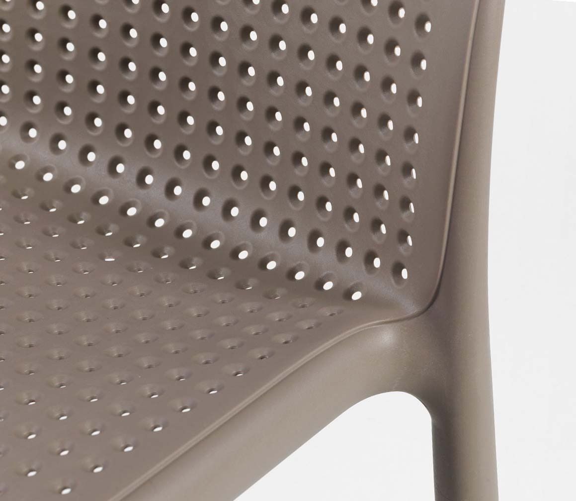 4 poltroncine da giardino impilabili Kendal