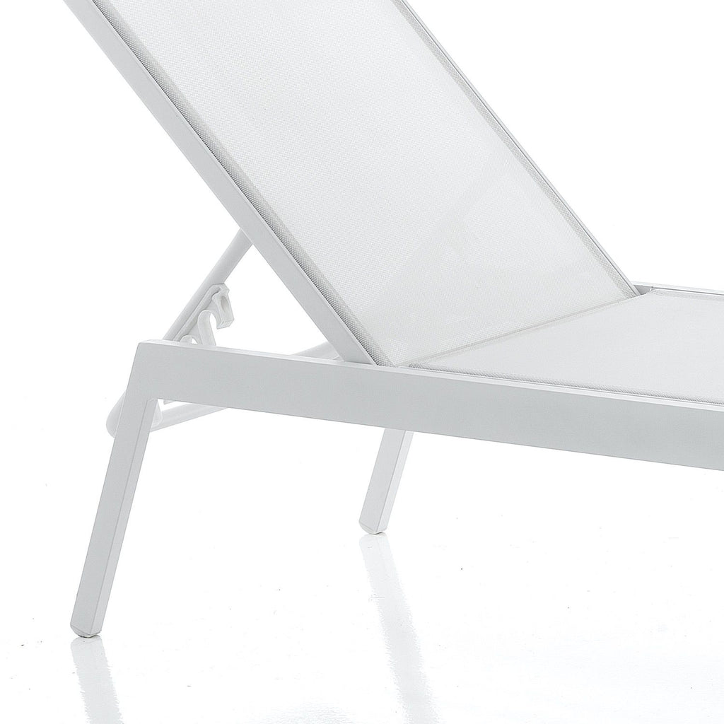 Lettino da giardino regolabile e impilabile Tarragona