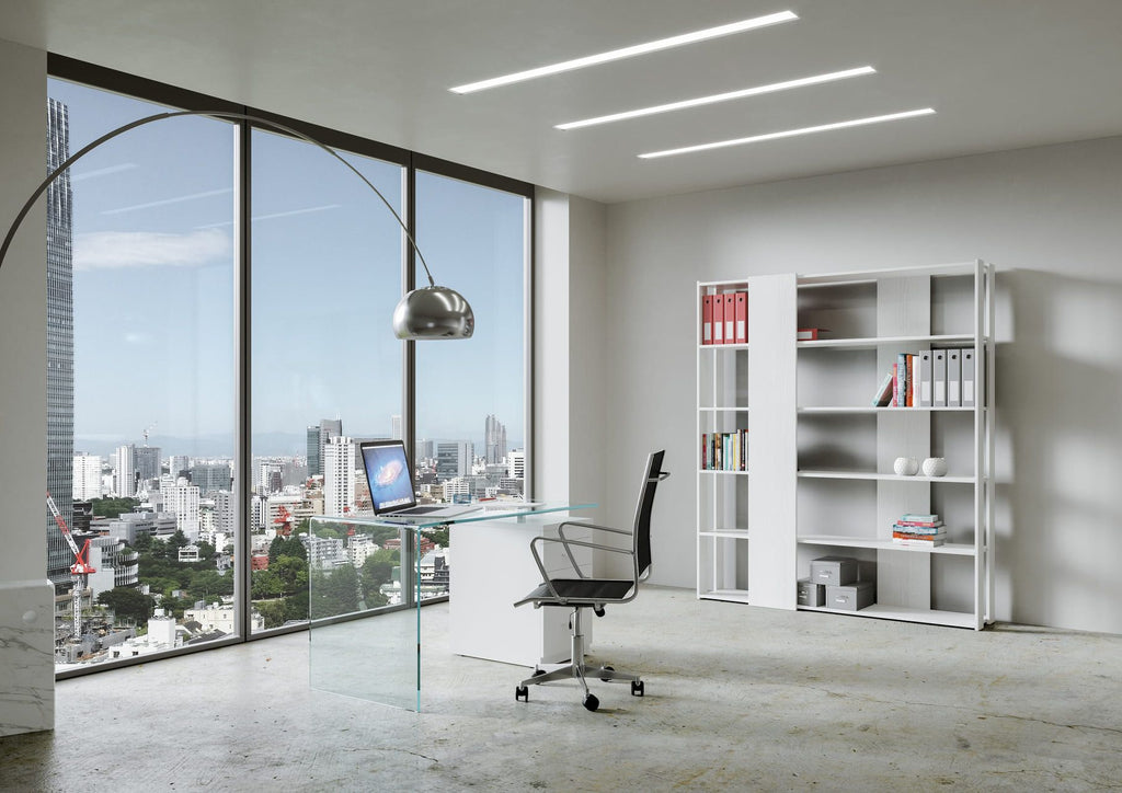 Libreria scaffale design moderno in nobilitato Inedditah B