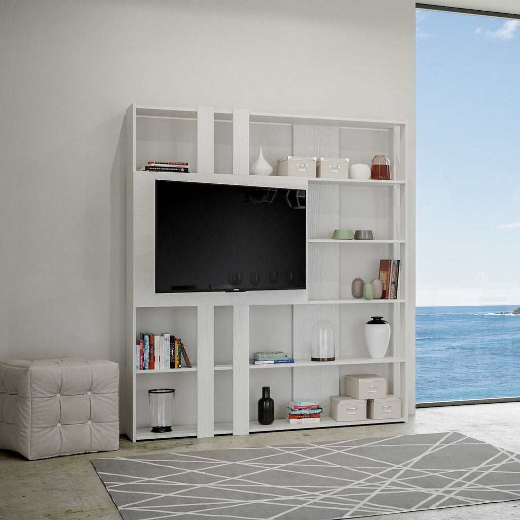 Libreria parete attrezzata porta TV Inedditah L