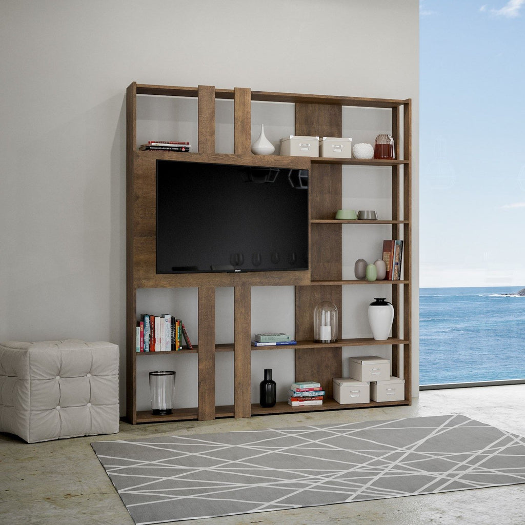 Libreria parete attrezzata porta TV Inedditah L