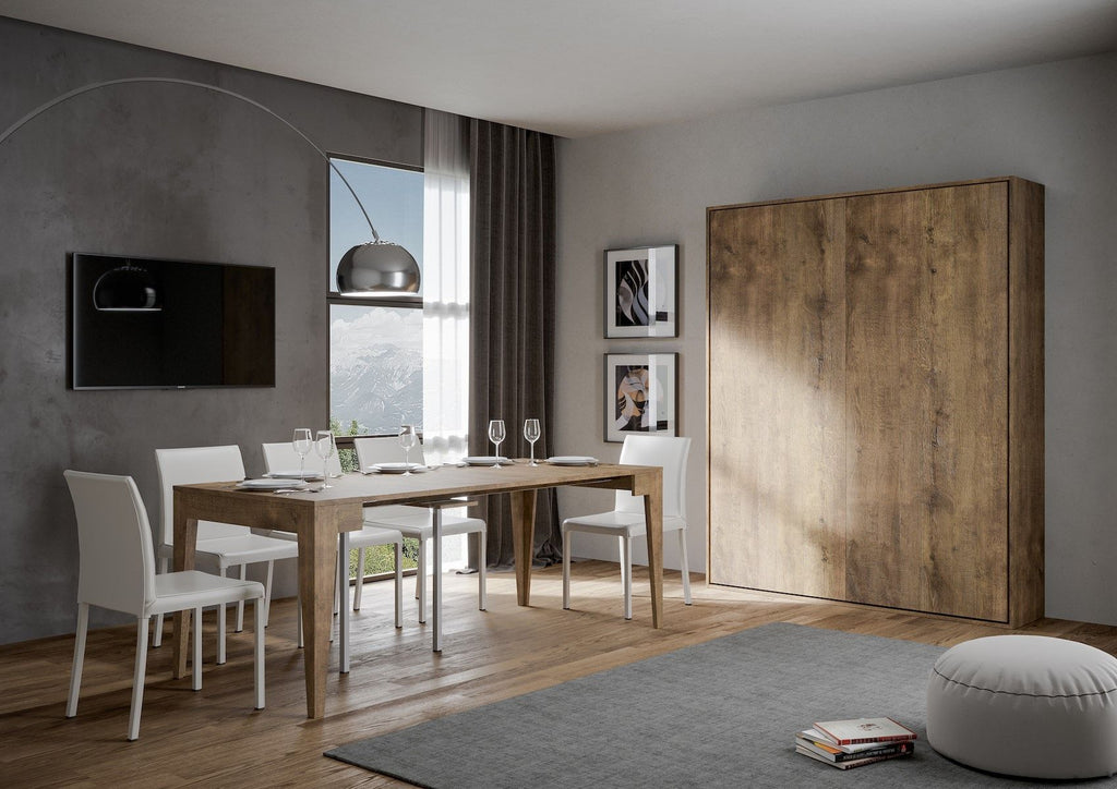 Letto matrimoniale a scomparsa design moderno Lexton