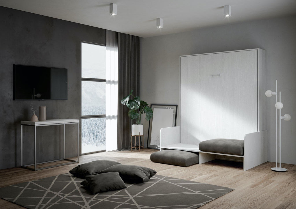 Letto matrimoniale a scomparsa con divano Lexton