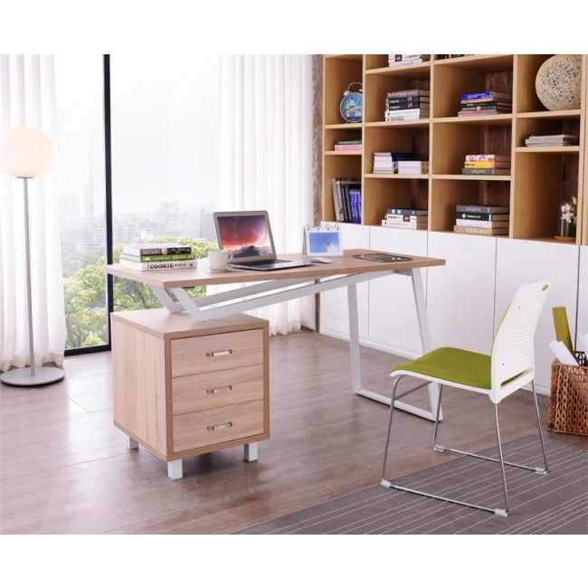 Scrivania porta PC con cassettiera Thomas