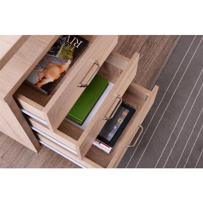 Scrivania porta PC con cassettiera Thomas