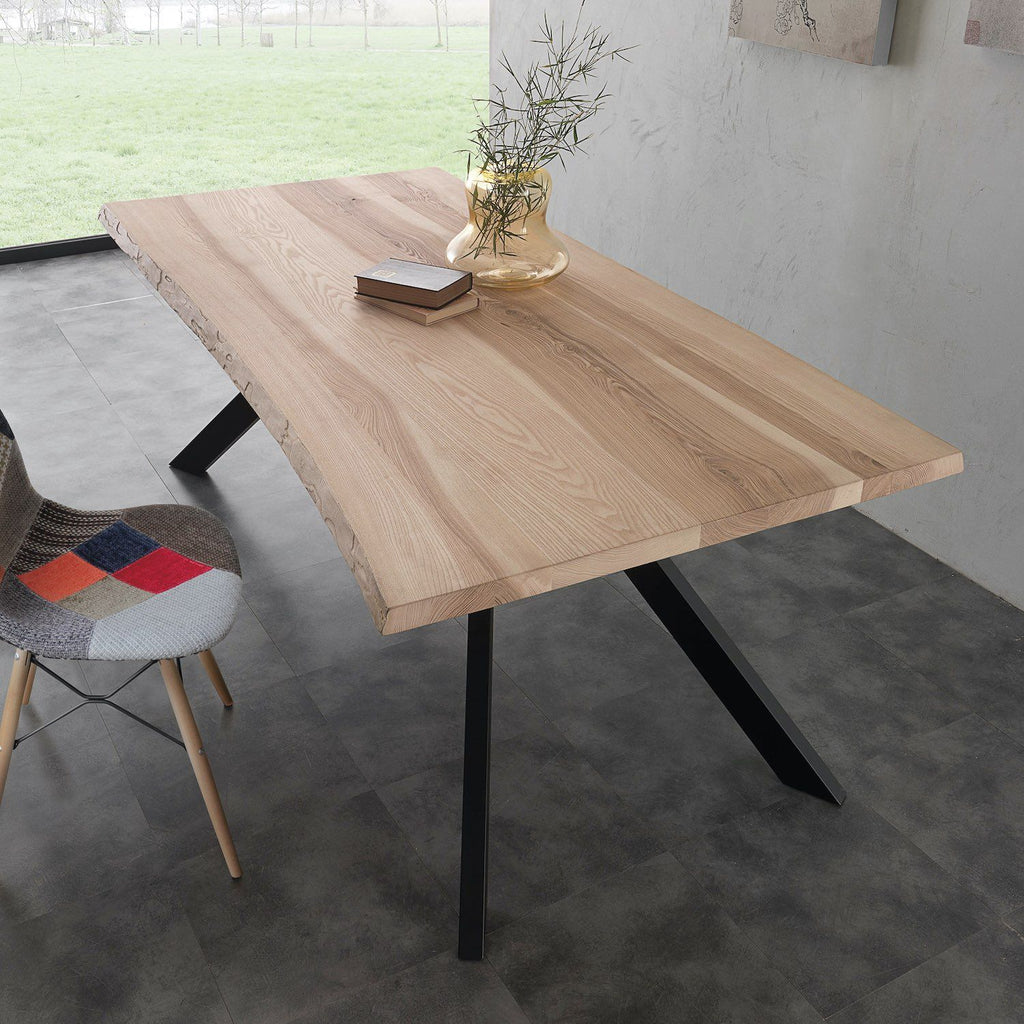 Tavolo da cucina in metallo e legno Learn