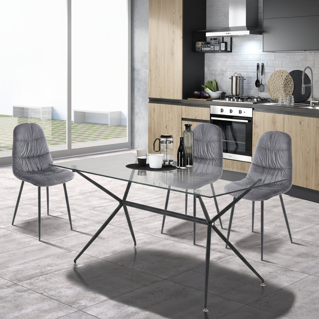 Tavolo scrivania design moderno 140 cm While