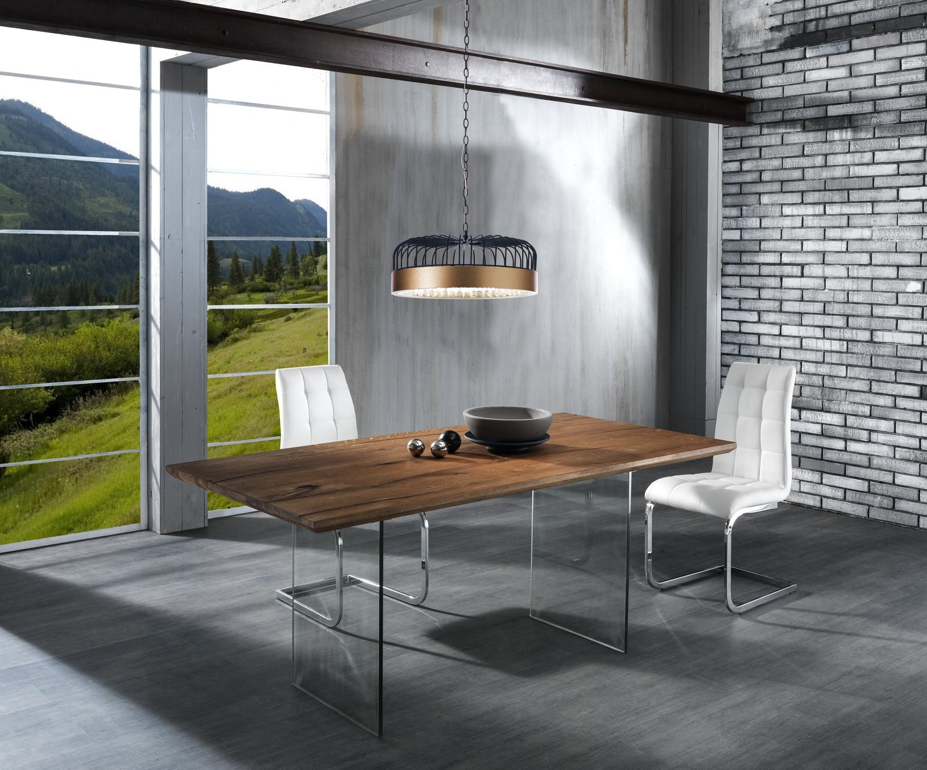 Lampadario design a sospensione a LED Buck