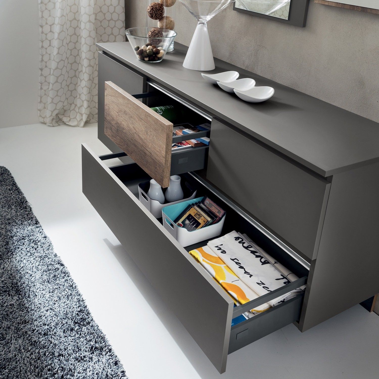 Madia moderna da soggiorno o cucina Henri