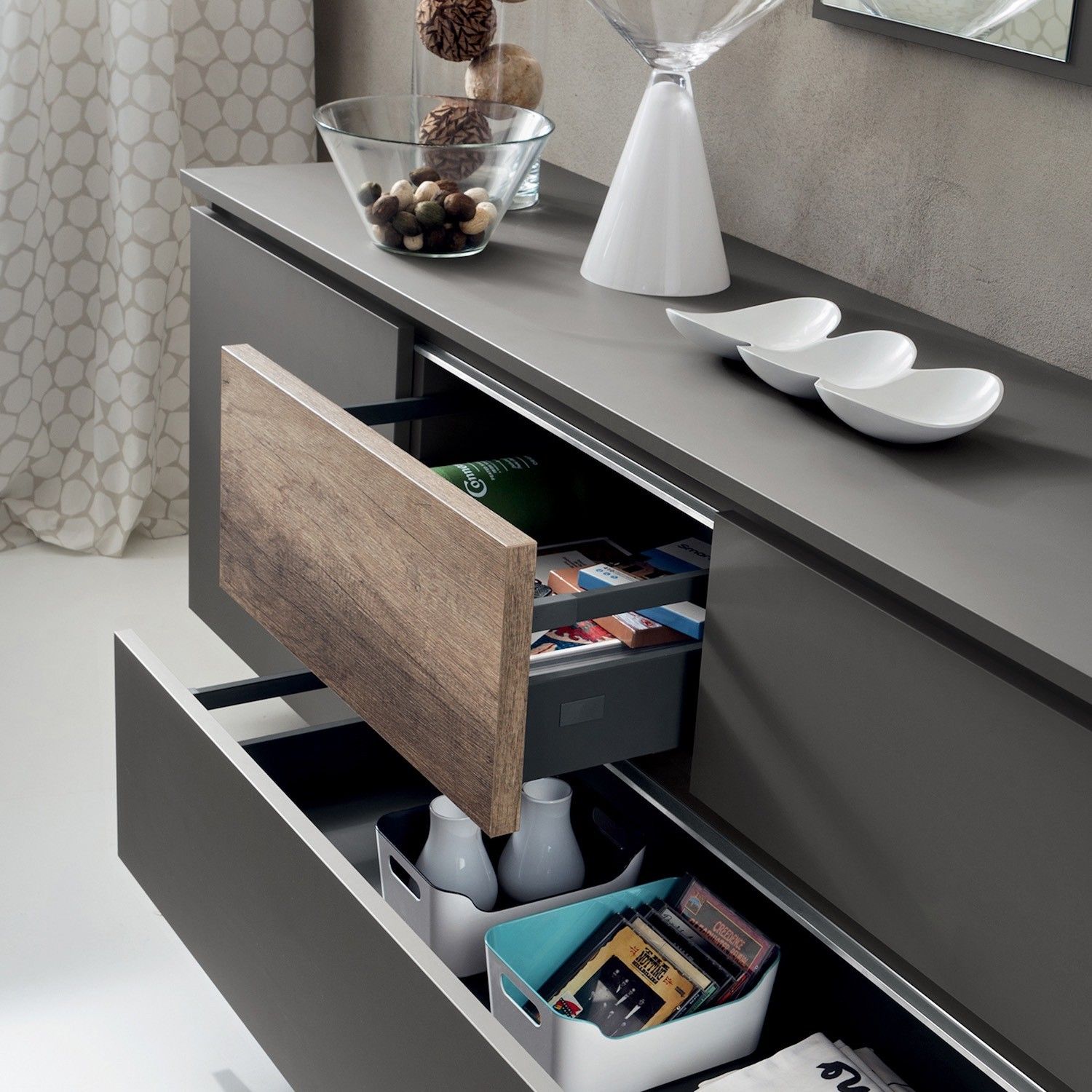 Madia moderna da soggiorno o cucina Henri