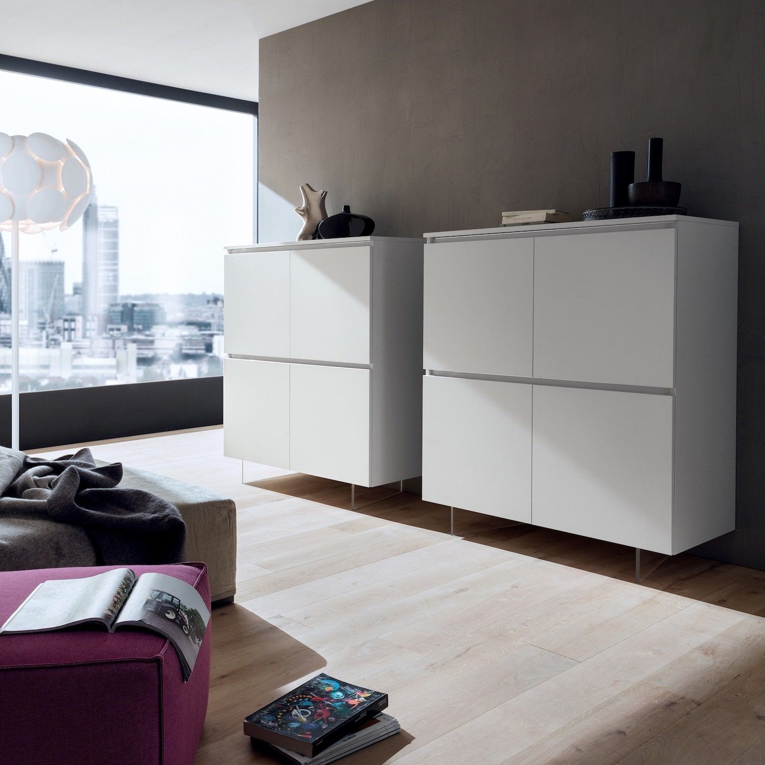 Credenza moderna per cucina o soggiorno Kristian
