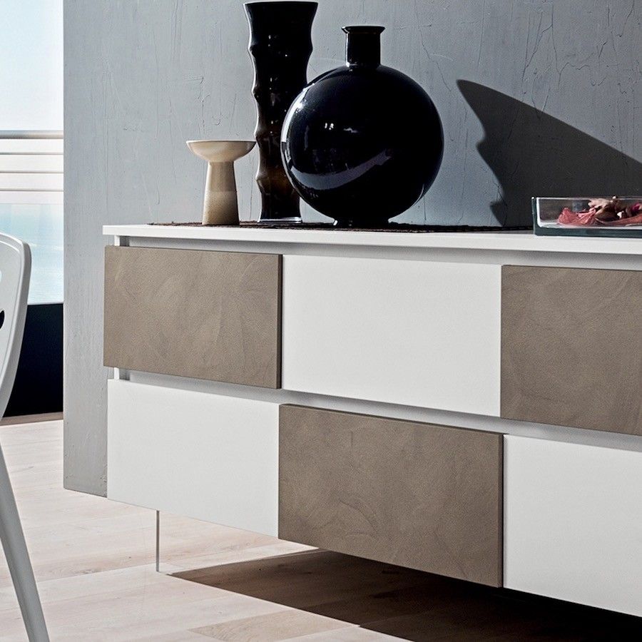 Madia moderna bassa per soggiorno Osmo