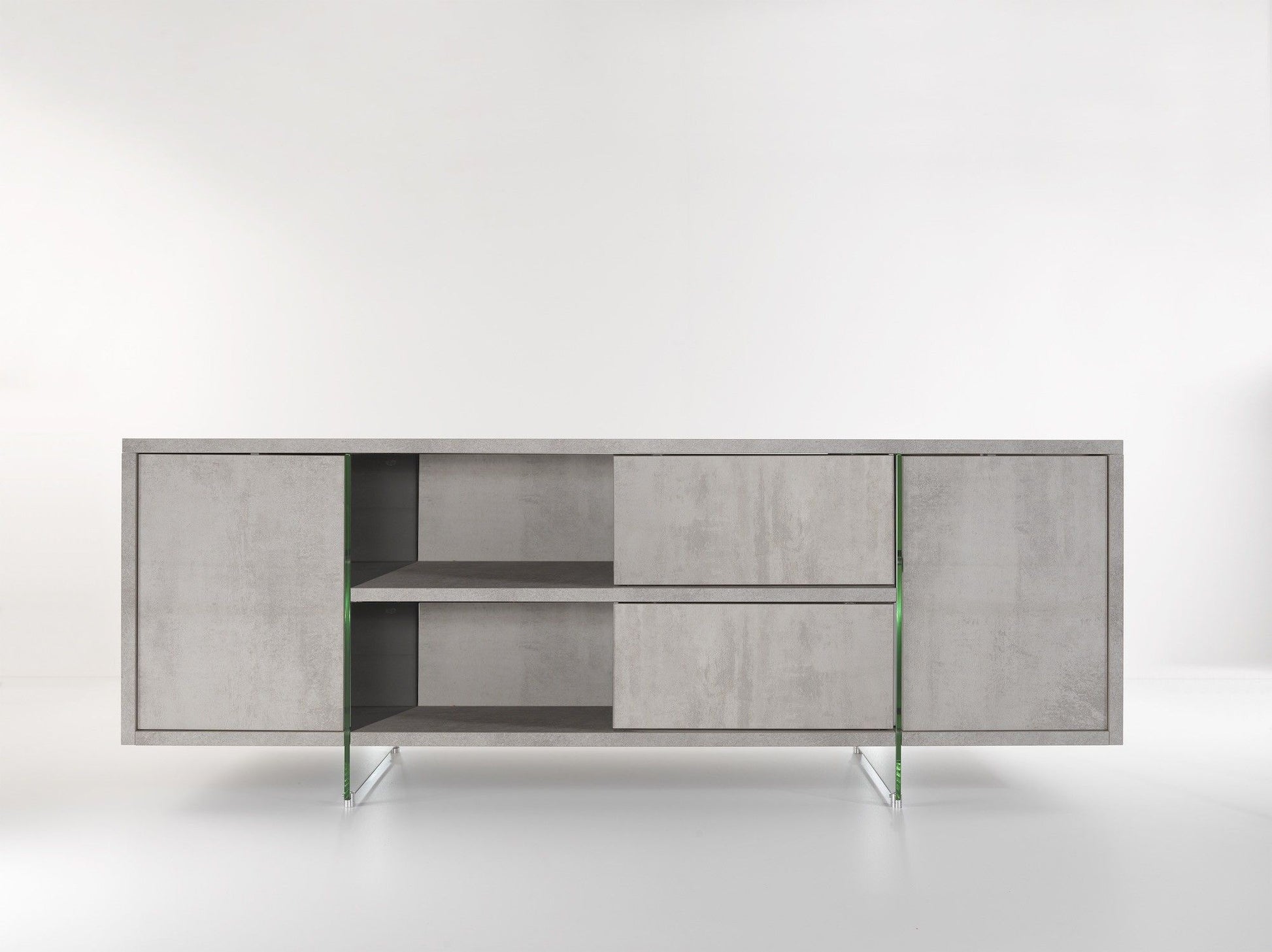 Madia moderna porta TV in legno Benoit