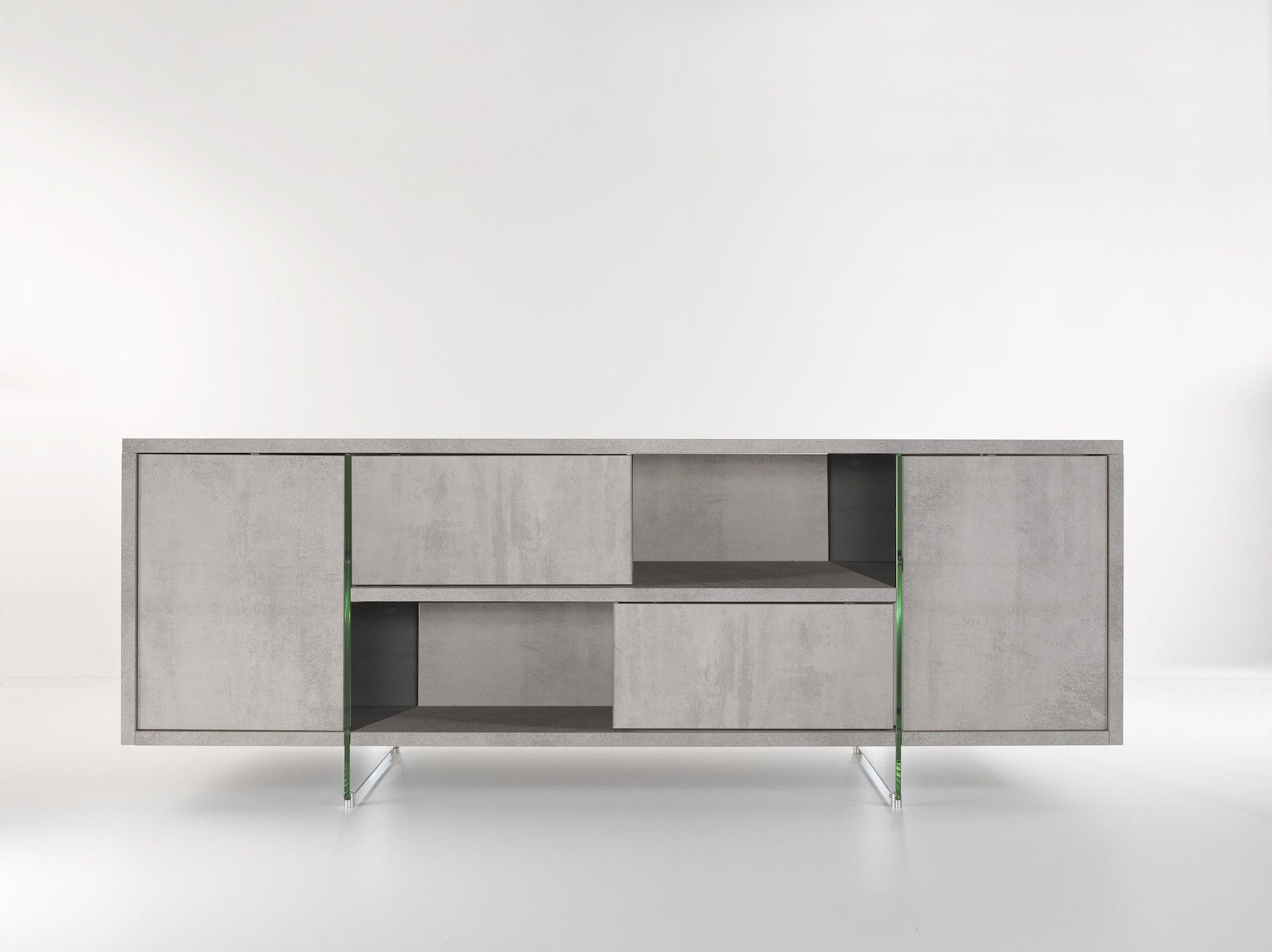 Madia moderna porta TV in legno Benoit