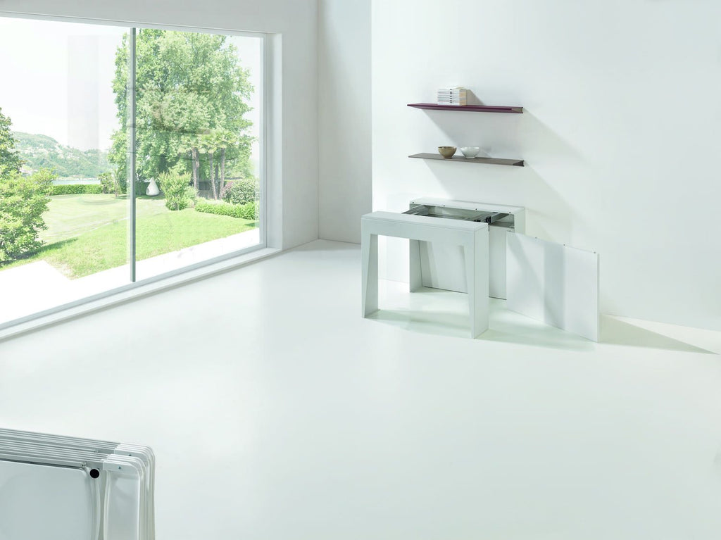 Consolle allungabile con sedie incorporate Glen