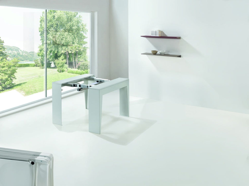 Consolle allungabile con sedie incorporate Glen