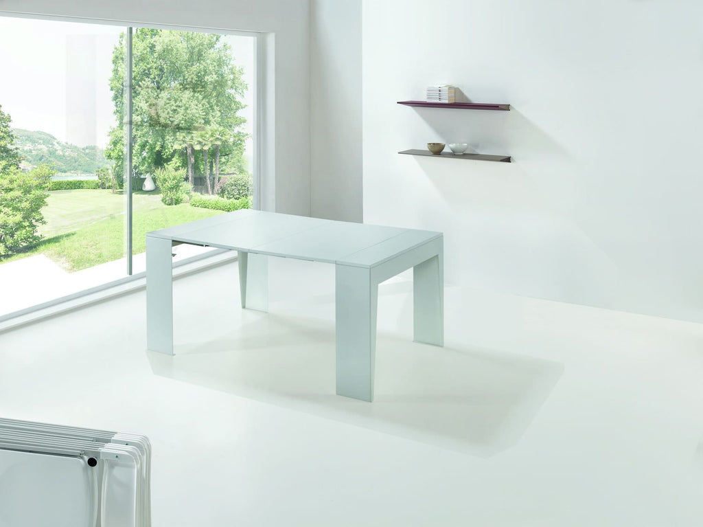 Consolle allungabile con sedie incorporate Glen