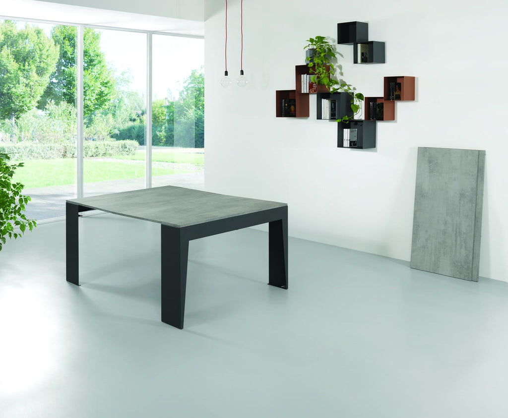 Tavolo consolle allungabile con sedie Glen