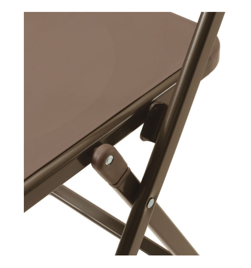 Set 4 sedie pieghevoli salvaspazio + carrello o gancio Trixy