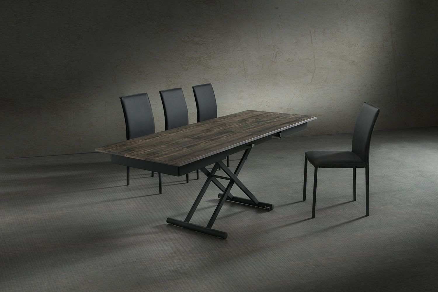 Tavolo saliscendi allungabile