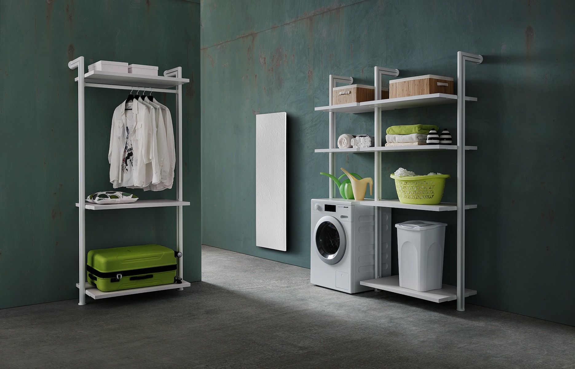 Cabina armadio a muro design moderno Kimberly 4