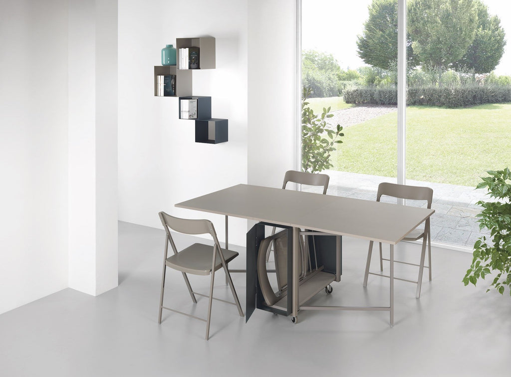 Tavolo consolle allungabile con sedie Newton