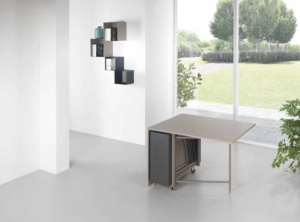 Tavolo consolle allungabile con sedie Newton