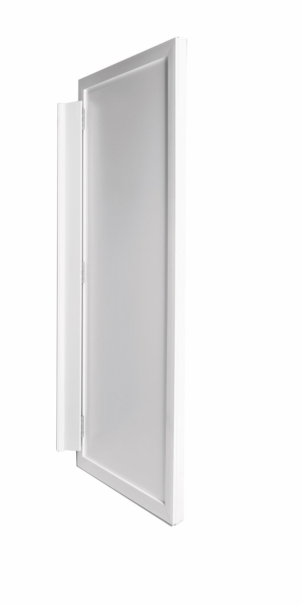 Specchio angolare con cornice in alluminio Angle Vanity