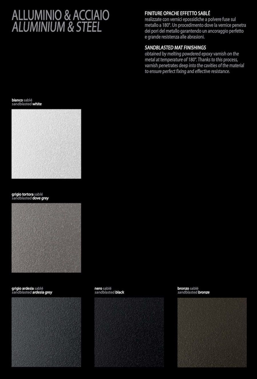 Mobile lato divano in acciaio e laminato Devon