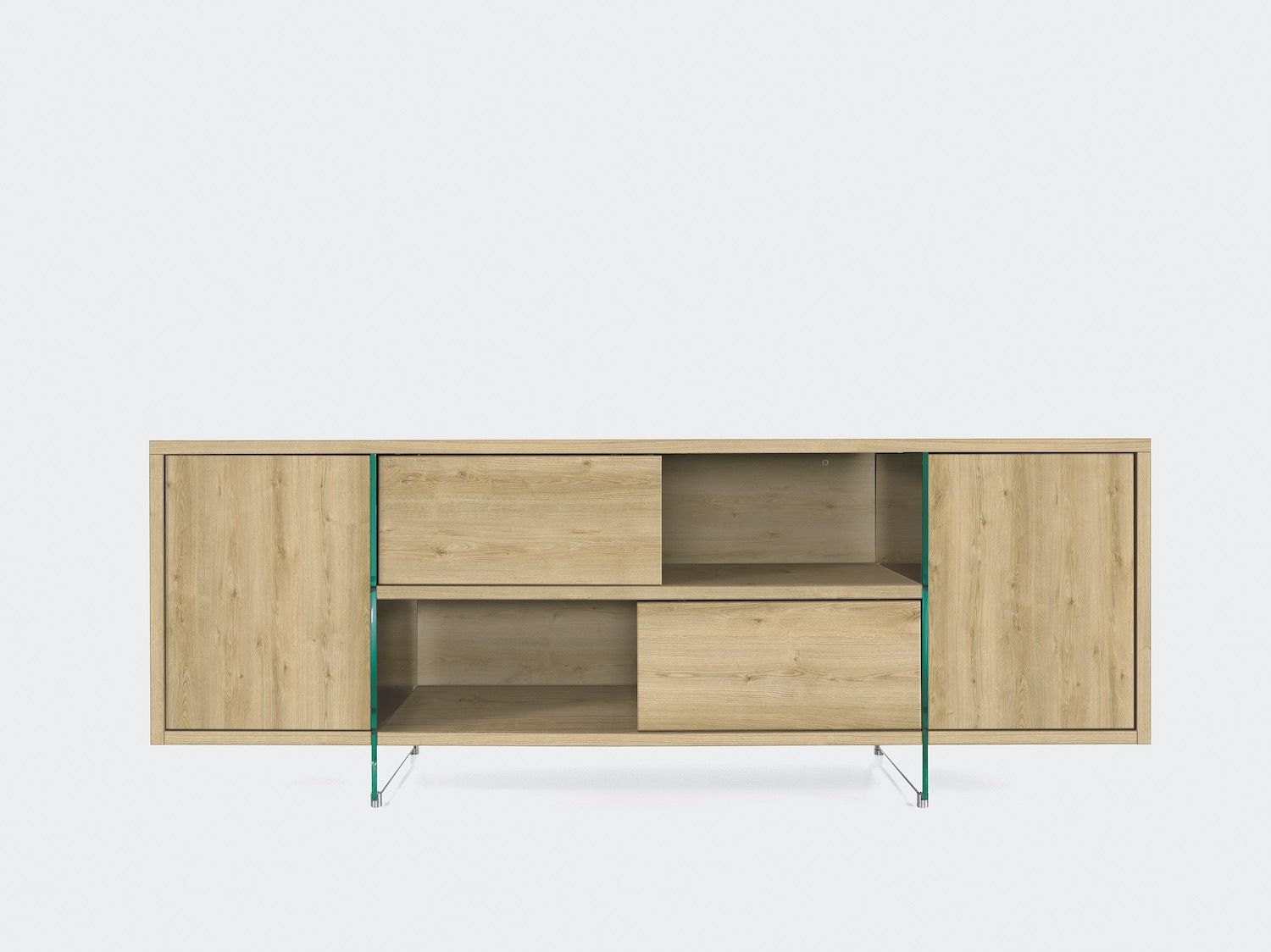 Madia moderna porta TV in legno Benoit