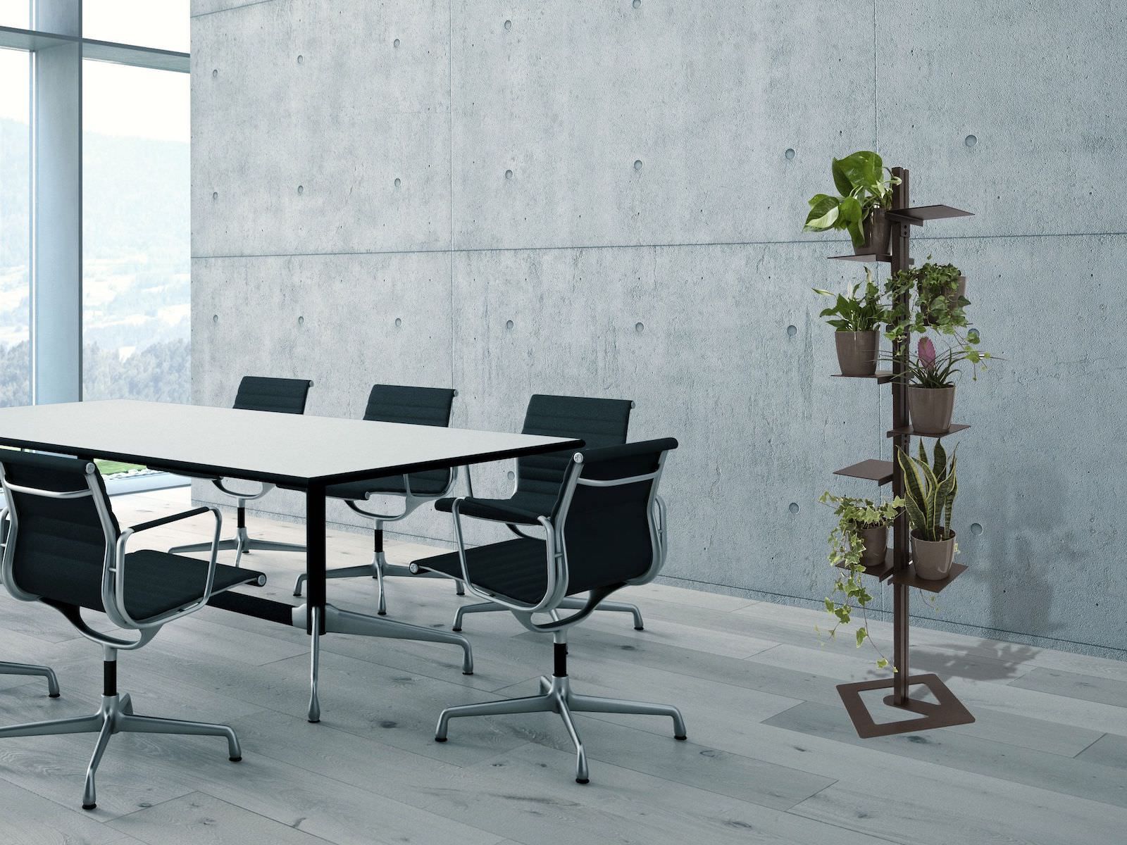 Portavasi da interno autoportante design moderno Mr Green